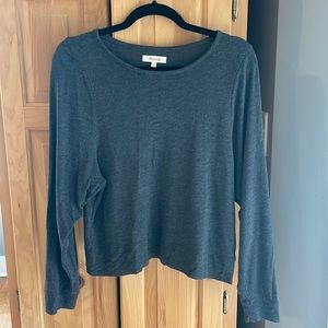 Madewell M Grey Soft Long Sleeved Sweater